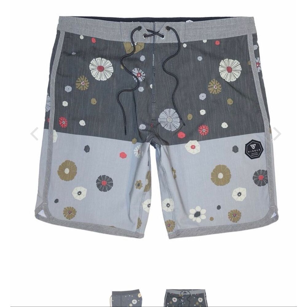 VISSLA Phantom Gray Creators 20" Boardshort-36